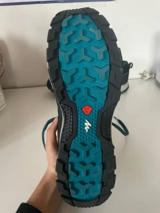 Scarpe trekking uomo Quechua MH100 WTP num 45