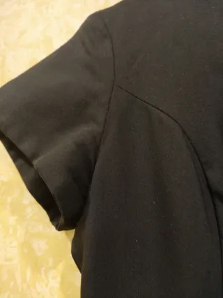 Vestido Massimo Dutti Negro Invierno