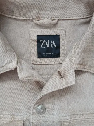Cazadora vaquera Zara Man Talla S