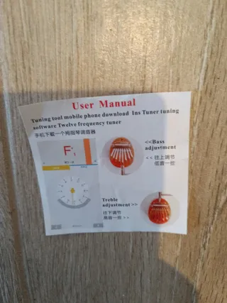 Mini Kalimba de madera