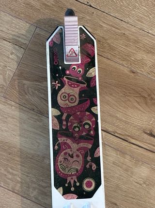 Patinete Oxelo MID1 rosa y blanco