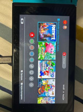 Nintendo Switch Negra + 6 Juegos.