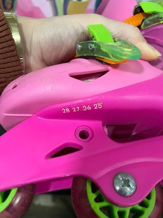 Patines Juguettos Niña Talla 25-28