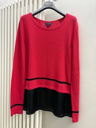Maglia Armani Jeans rossa taglia 44
