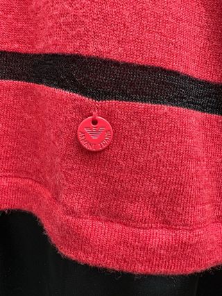 Maglia Armani Jeans rossa taglia 44