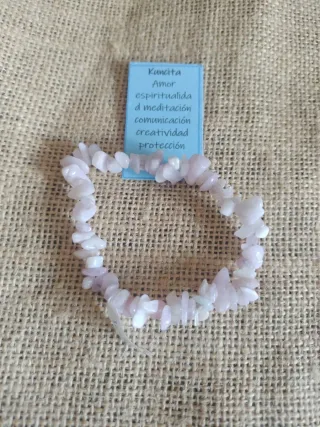 Pulsera de Kunzita