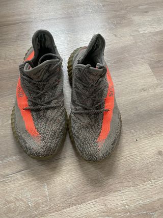 Adidas Yeezy 350 Boost SPLY Gris Naranja