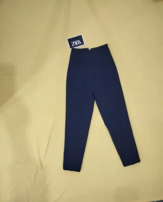 Pantalón Zara Talla XS Azul