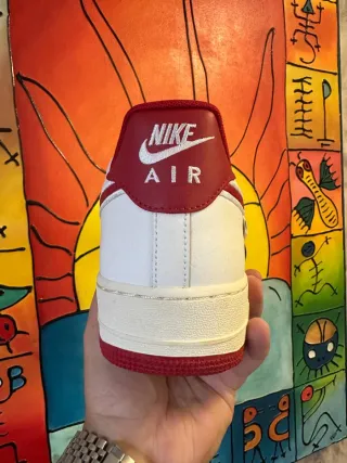 Nike Air Force 1 Rosse e Bianche size 47,5