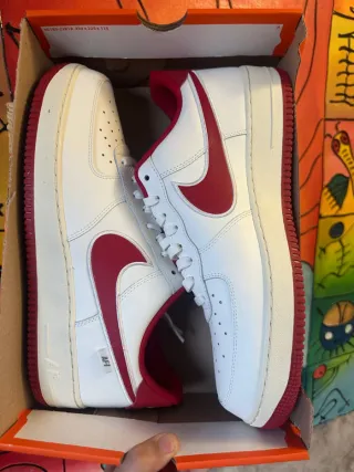 Nike Air Force 1 Rosse e Bianche size 47,5