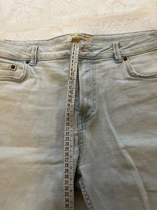 Pull&Bear Vaqueros Cortos Azules