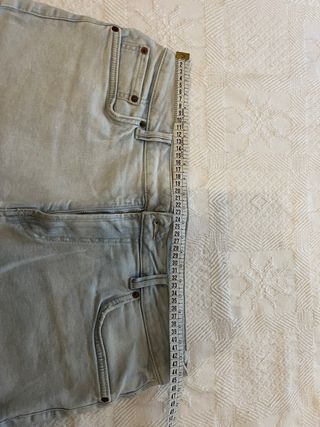 Pull&Bear Vaqueros Cortos Azules