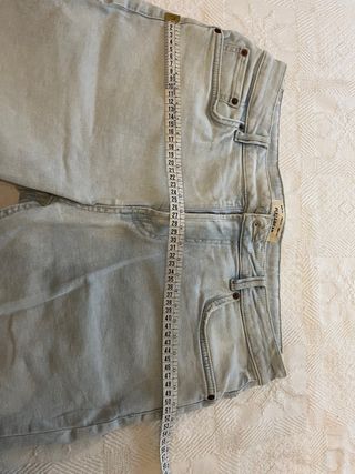 Pull&Bear Vaqueros Cortos Azules