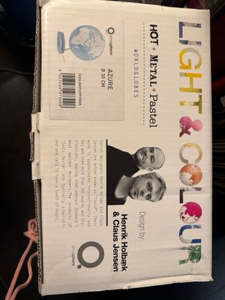 Lampada mappamondo design Worldglobes