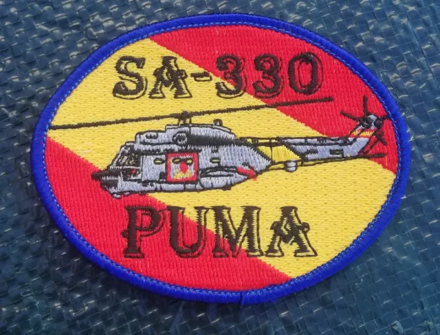 Parche bordado SA-330 PUMA helicópteros Ejercito