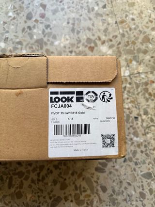 Fijaciones Esquí Look Pivot 15 GW Doradas