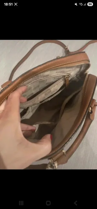 Bolso Michael Kors Marrón Dorado