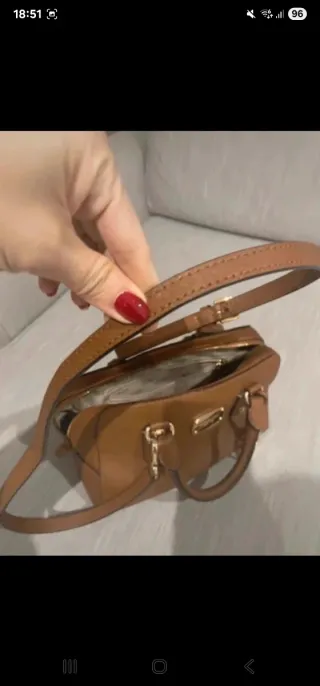 Bolso Michael Kors Marrón Dorado