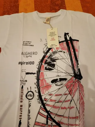 Maglietta Giro d'Italia 100 Antonio Marras 2017