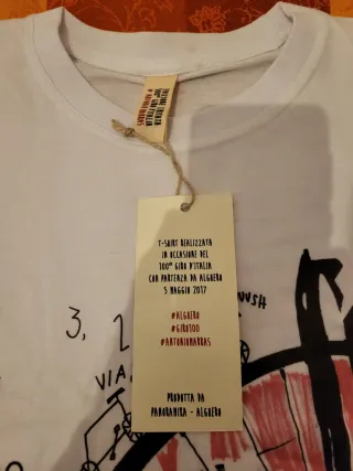 Maglietta Giro d'Italia 100 Antonio Marras 2017