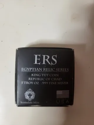 5 Onzas Plata 999 Reliquias Egipto