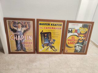 Quadri cinematografici: Chaplin, Keaton, Marx