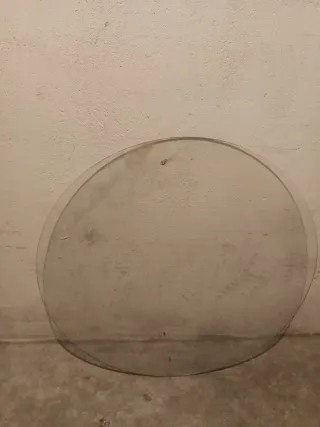 Cristal Mesa Camilla Redondo 70 cm