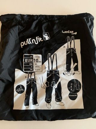 Pantalón esquiar niña talla 10 años.