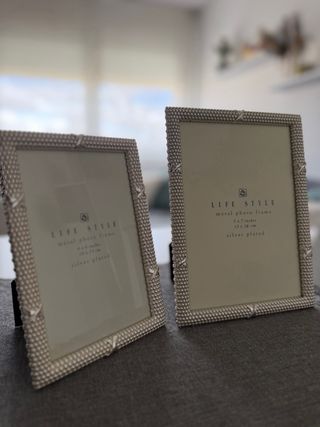 Pareja Marcos Fotos LIFE STYLE Plateados