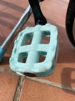 Bicicleta infantil Decathlon azul 20 pulgadas