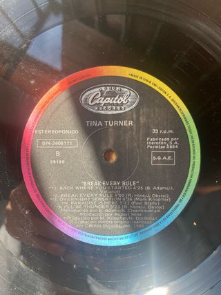 Disco Tina Turner - Break Every Rule