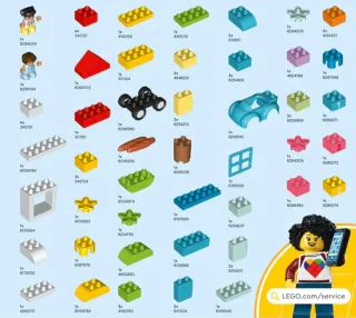 Lego Duplo Caja y Accesorios