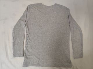 Camiseta UP manga larga gris hombre Talla M