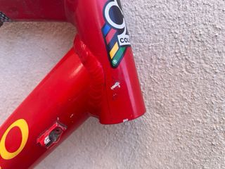 Cuadro Colnago Mega Master Fisurado