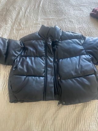 Cazadora Zara Negra Talla XS