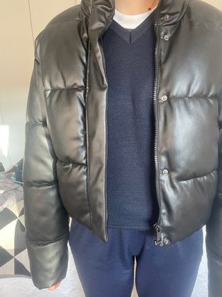 Cazadora Zara Negra Talla XS