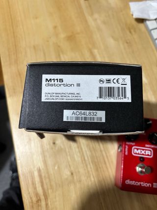 CAMBIO: MXR Distortion III (M115)