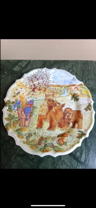 Piatto da parete decorativo