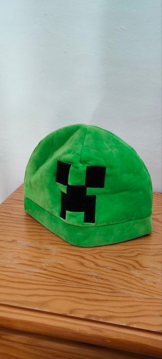 Berretto Minecraft per Bambini Verde Nero