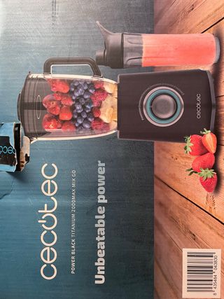 Licuadora Cecotec Power Black Titanium Nueva