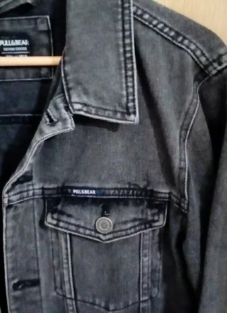 Cazadora vaquera nueva Pull negra L