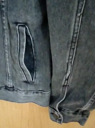 Cazadora vaquera nueva Pull negra L