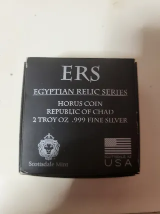 2 Onzas Plata 999 Reliquias Egipto