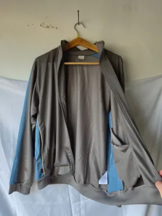 Tuta Nike Uomo Tg L Grigio/Blu