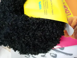 2 ovillos Katia Loopy Borrego Negro