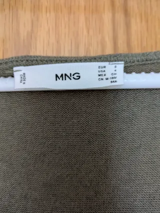 Vestido largo con escote V