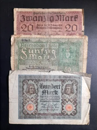 🇩🇪 Billetes Alemania Mal Estado