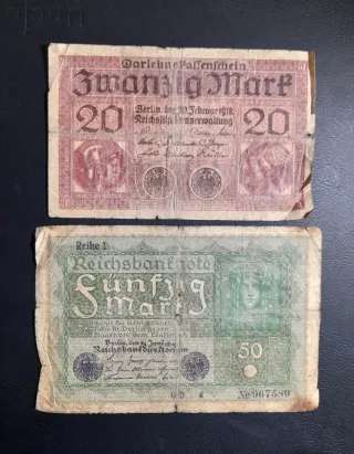 🇩🇪 Billetes Alemania Mal Estado