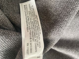 Jersey cuello vuelto gris Massimo Dutti