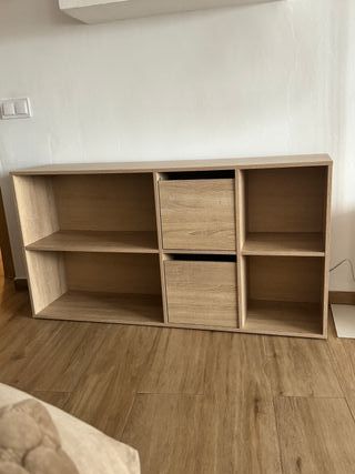 Mueble de madera estantería